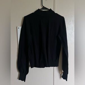 Philosophy Black Turtleneck Sweater